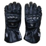 Suzuki Hayabusa Motorbike Leather Gloves