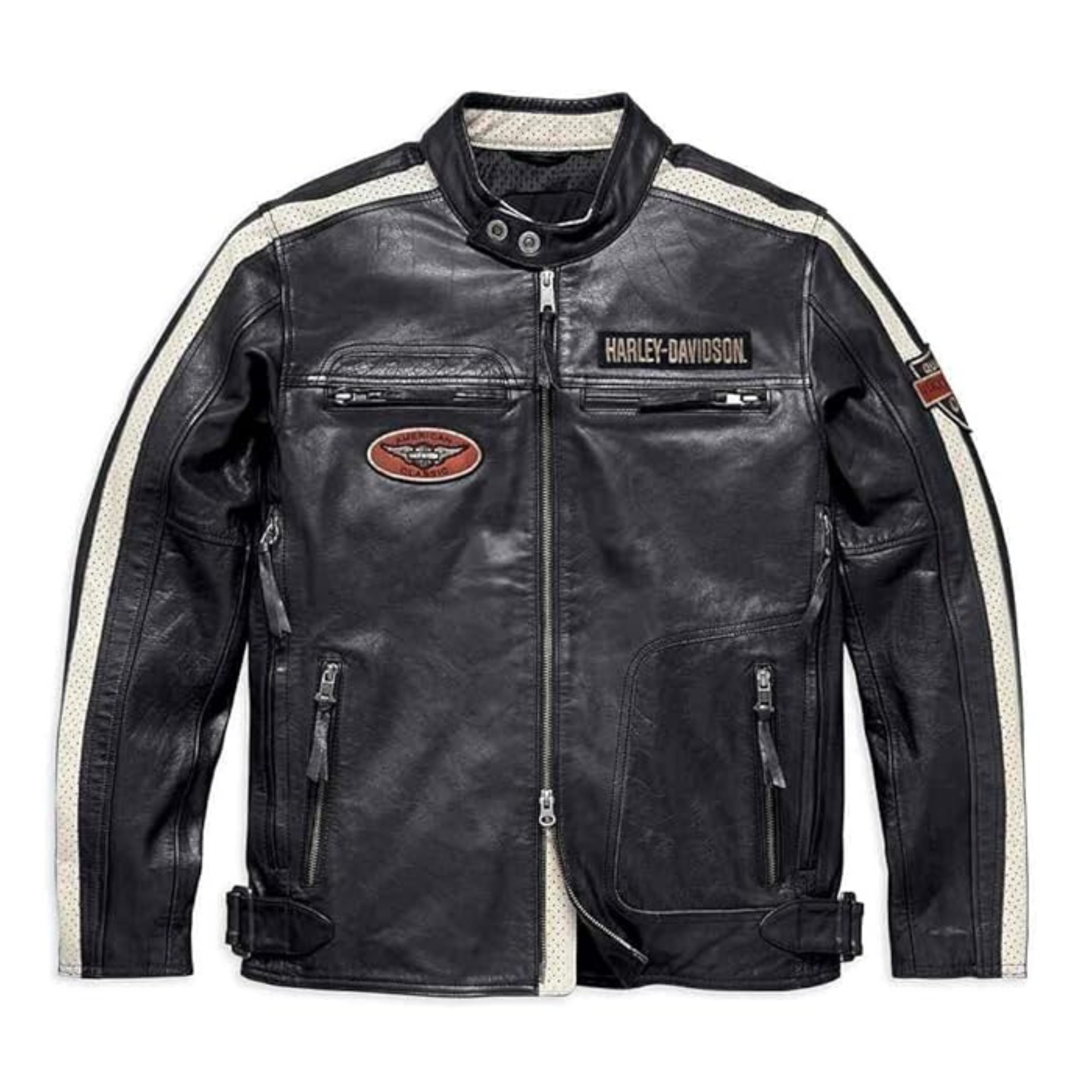 Harley Davidson Men’s Command Leather Motorcycle Jacket