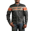 Harley Davidson Victory Lane Men’s Leather Jacket