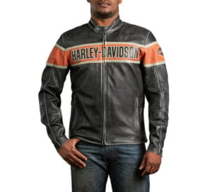 Harley Davidson Victory Lane Men’s Leather Jacket