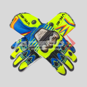 Valentino Rossi Yamaha MotoGP 2015 Replica Gloves