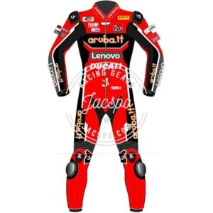 Chaz Davies Ducati Motorbike Racing Suit WSBK 2020
