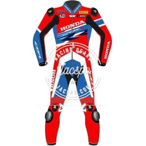 Leon Haslam Honda CBR Motorbike Racing Suit WSBK 2020