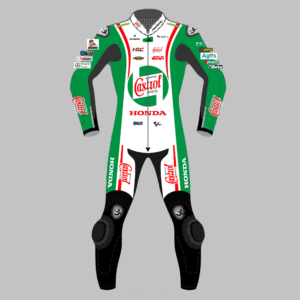 Johann Zarco Castrol Honda Racing Suit British GP 2024