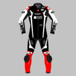 Jack Miller 2024 Winter Test Leather Suit