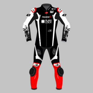 Jack Miller 2024 Winter Test Leather Suit