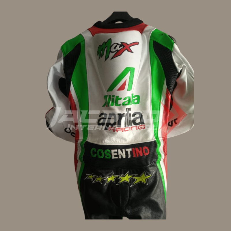 Max Biaggi Aprilia Racing Suit WSBK 2010 Edition - Image 2