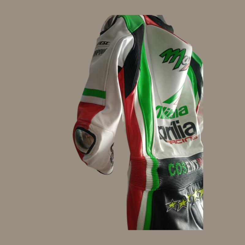 Max Biaggi Aprilia Racing Suit WSBK 2010 Edition - Image 3