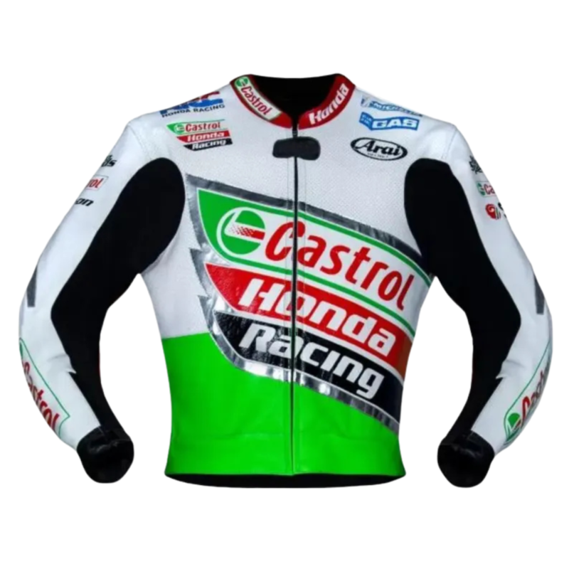 Colin Edwards 2002 Castrol WSBK Honda Leather Jacket