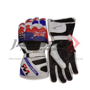 Mick Doohan Signed 1998 MotoGP Nankai Replica Gloves