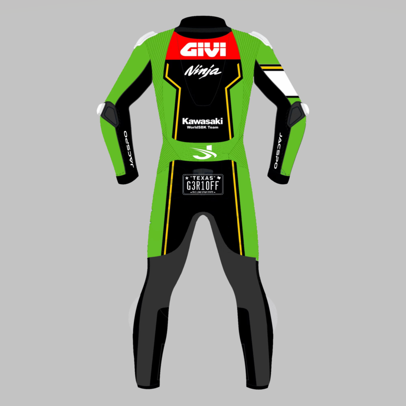 Garrett Gerloff 2025 Kawasaki SBK Leather Race Suit