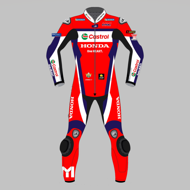 Luca Marini MotoGP 2025 Honda Riding Suit