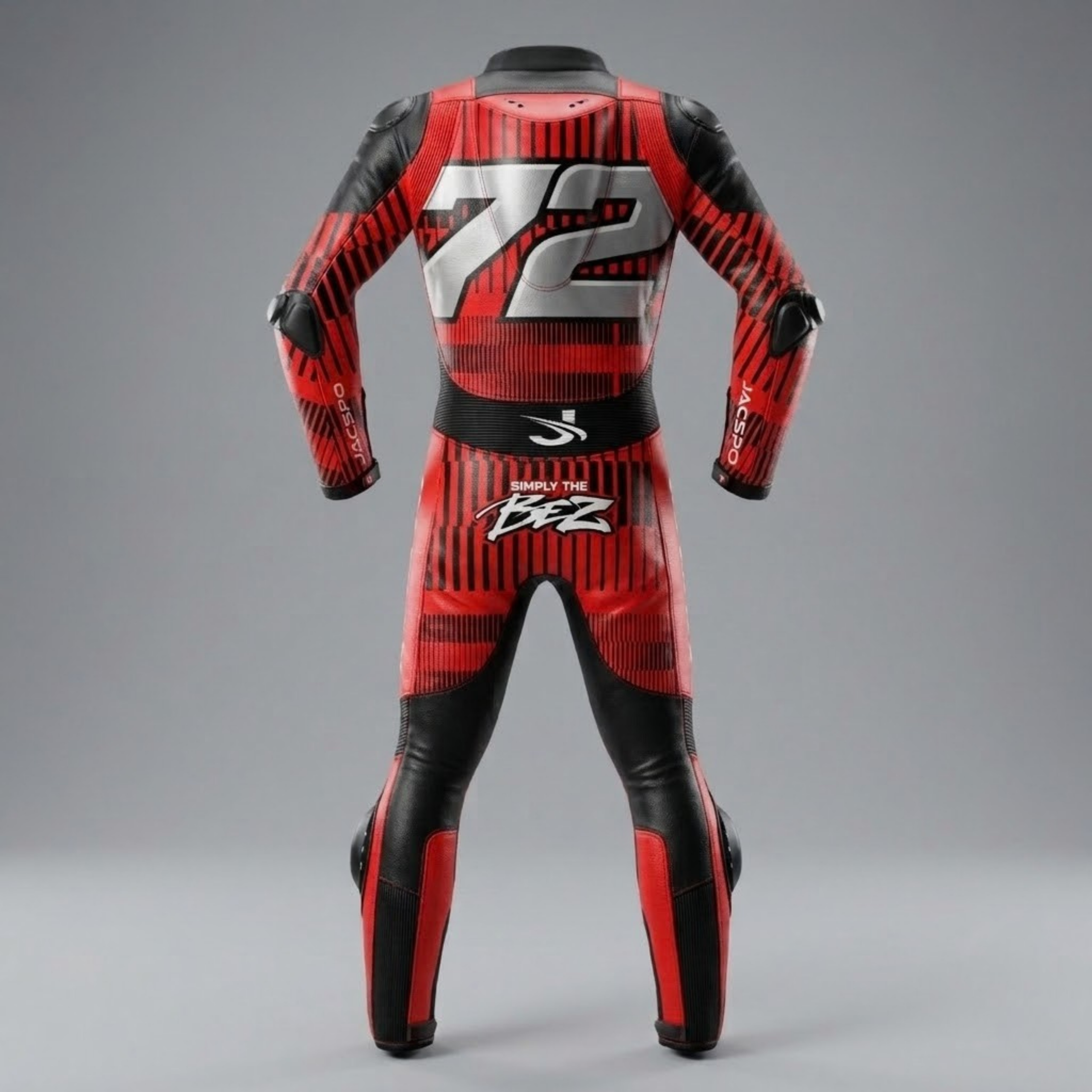 Marco Bezzecchi Red Racing Suit 2024 Winter Test - Image 2