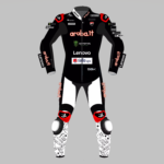 Alvaro Bautista Black And White Racing Suit SBK 2025