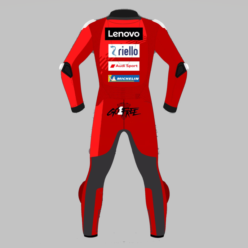 Francesco Bagnaia Ducati MotoGP 2025 Racing Leather Suit