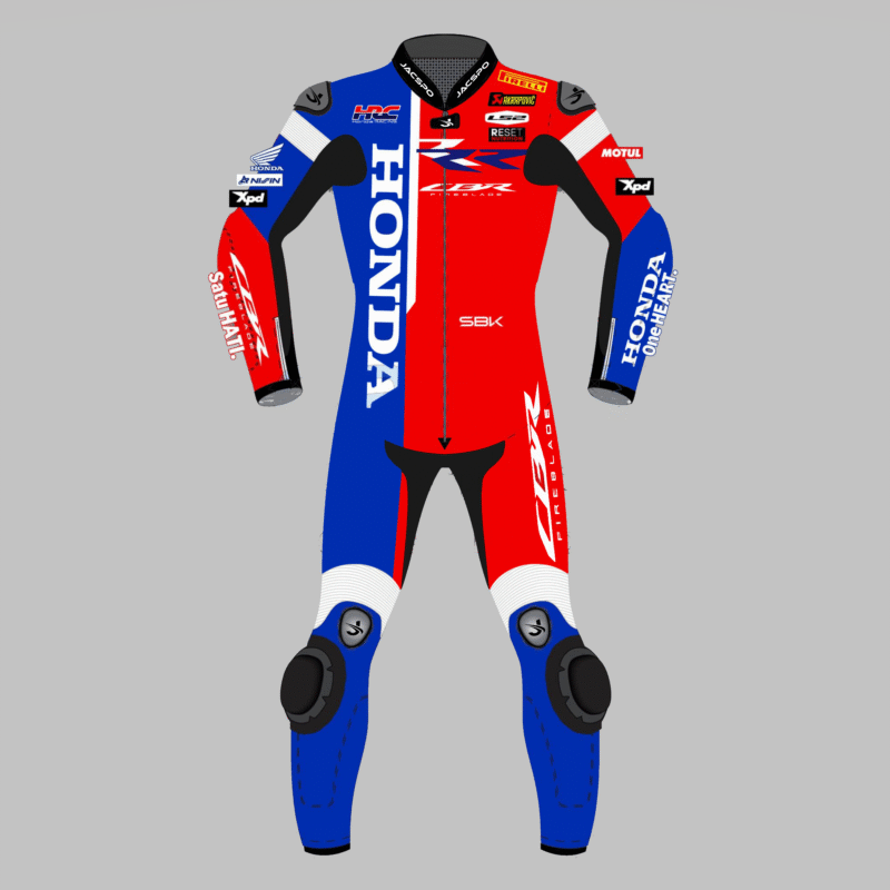 Honda Iker Lecuona SBK 2025 Motorcycle Racing Suit