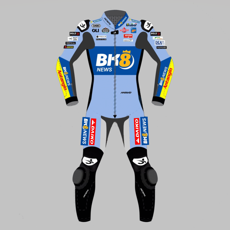 Alex Marquez MotoGP 2025 Motorcycle Racing Suit