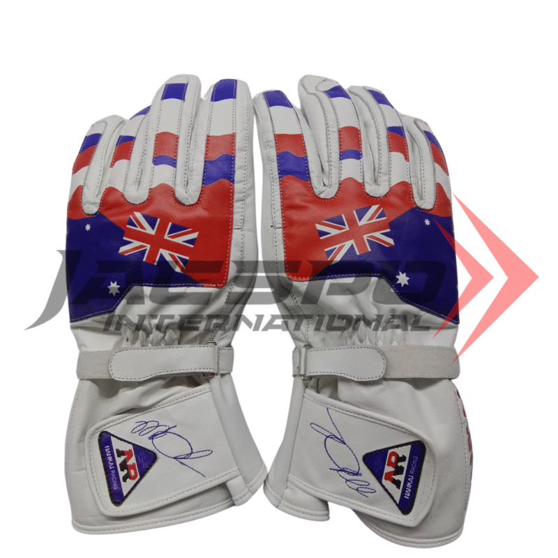 Mick Doohan Signed 1997 MotoGP Nankai Replica Gloves