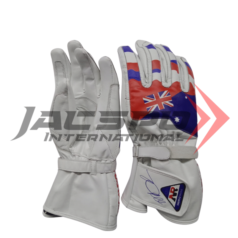 Mick Doohan Signed 1997 MotoGP Nankai Replica Gloves - Image 2