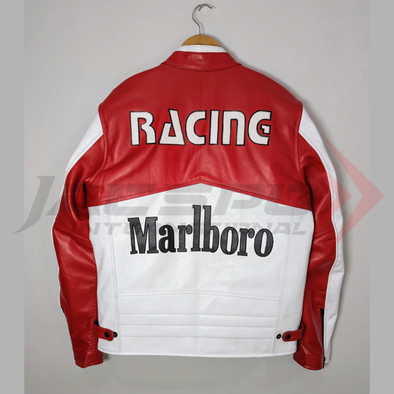 Classic Marlboro Racing Leather Jacket
