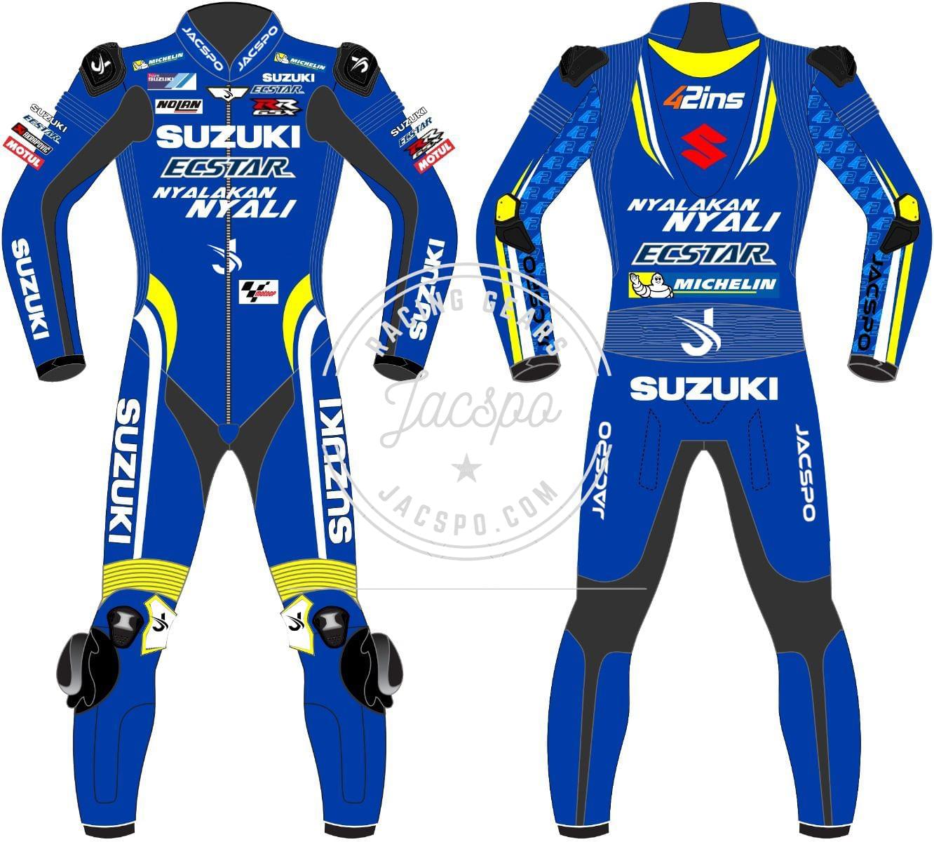 Alex Rins Suzuki Racing Suit Motogp 2018 - Image 3