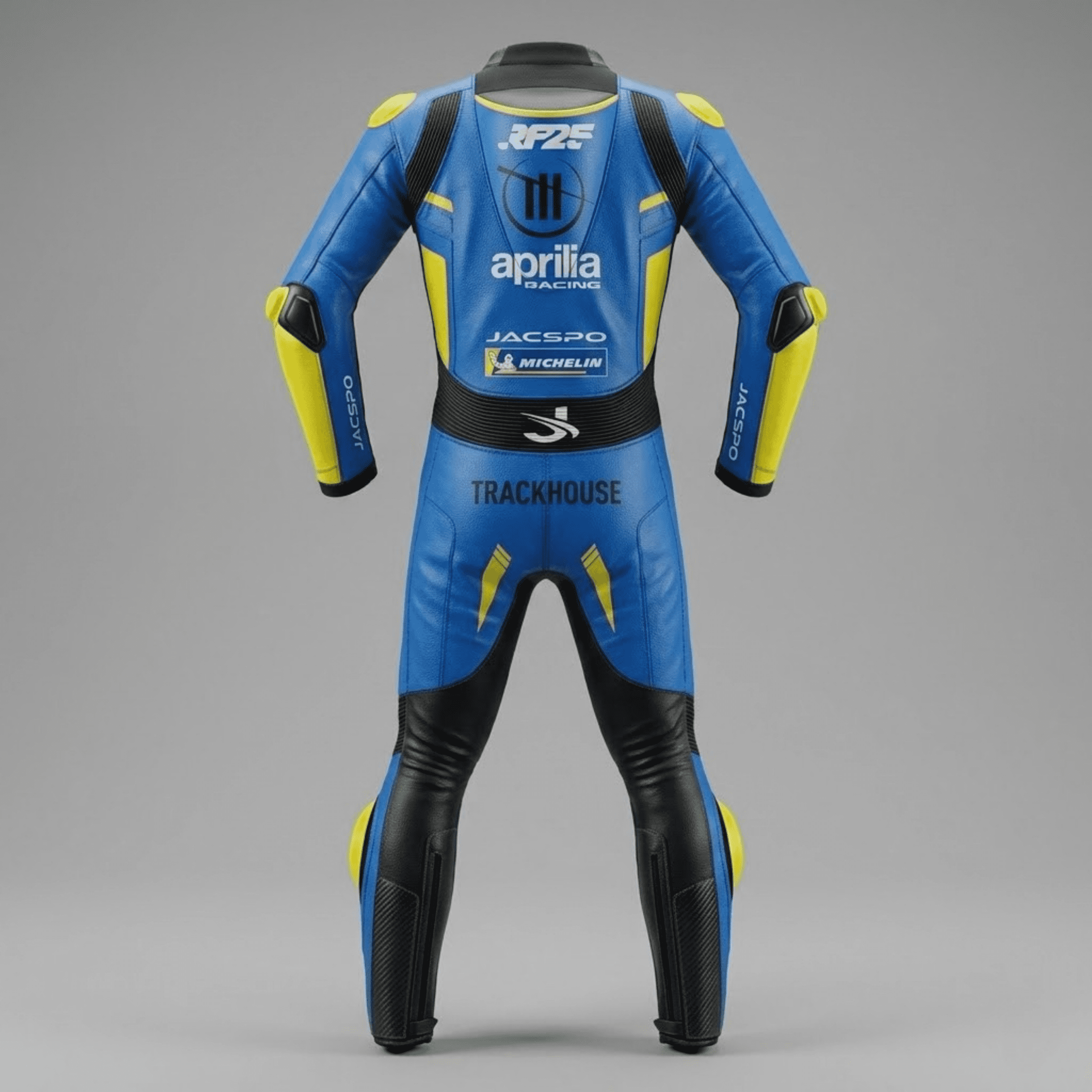 Raul Fernandez 2025 Aprilia MotoGP Race Leathers - Image 2